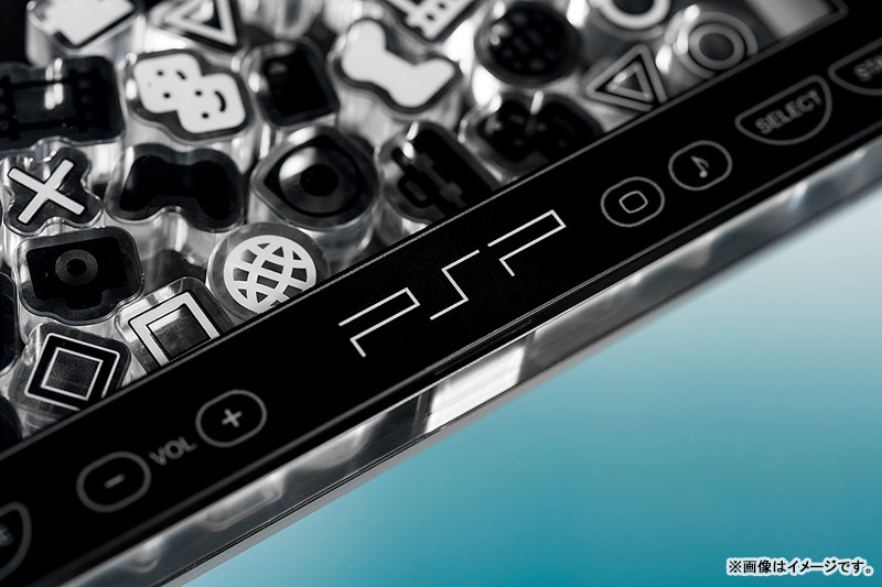 PSP (PlayStation Portable) Rattle Acrylic Stand: Black Ver.(Pre-order)