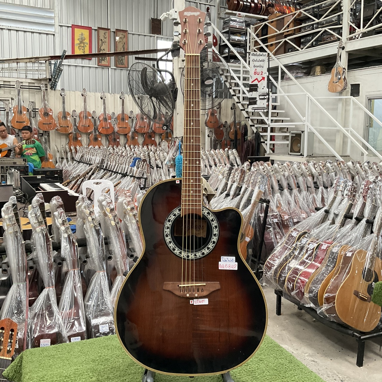 กีต้าร์โปร่งไฟฟ้า K-Garage : EA-400