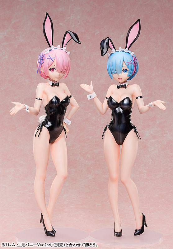 Re:ZERO -Starting Life in Another World- Ram: Bare Leg Bunny Ver. 2nd 1/4 Complete Figure(Pre-order)