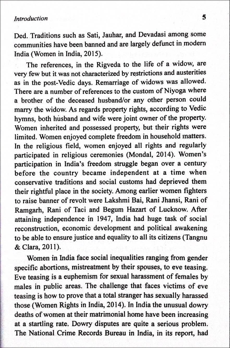 สิทธิสตรีในอินเดีย (Women Rights in India)