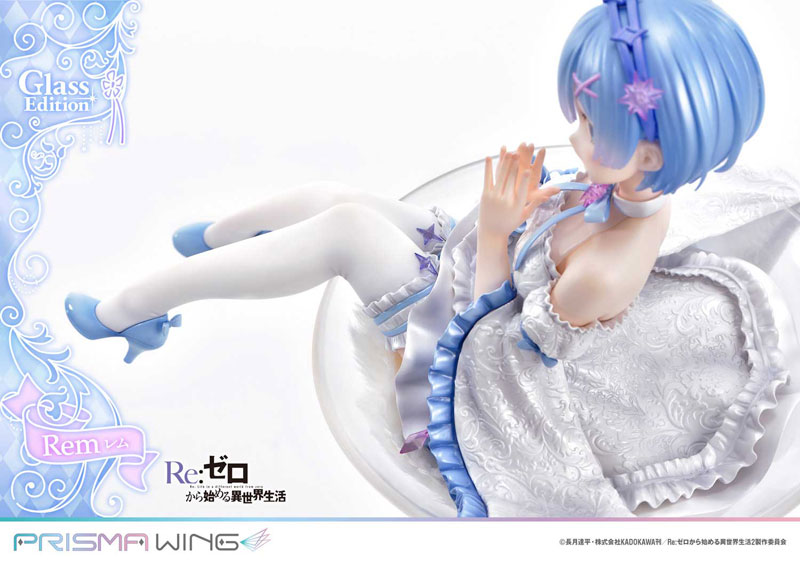 PRISMA WING Re:ZERO -Starting Life in Another World- Rem Glass Edition 1/7 Complete Figure(Pre-order)