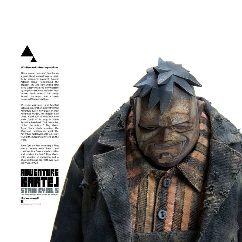 ADVENTURE KARTEL STAIN CYRIL 5 1/6 Collectible Figure(Pre-order)