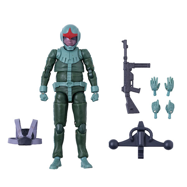 G.M.G. COLLECTION 06 Mobile Suit Gundam Zeon Army Normal Suit Soldier Posable Figure(Pre-order)