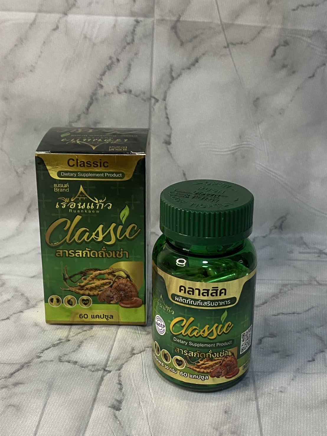 CLASSIC สารสกัดถั่งเช่า 60 เม็ด