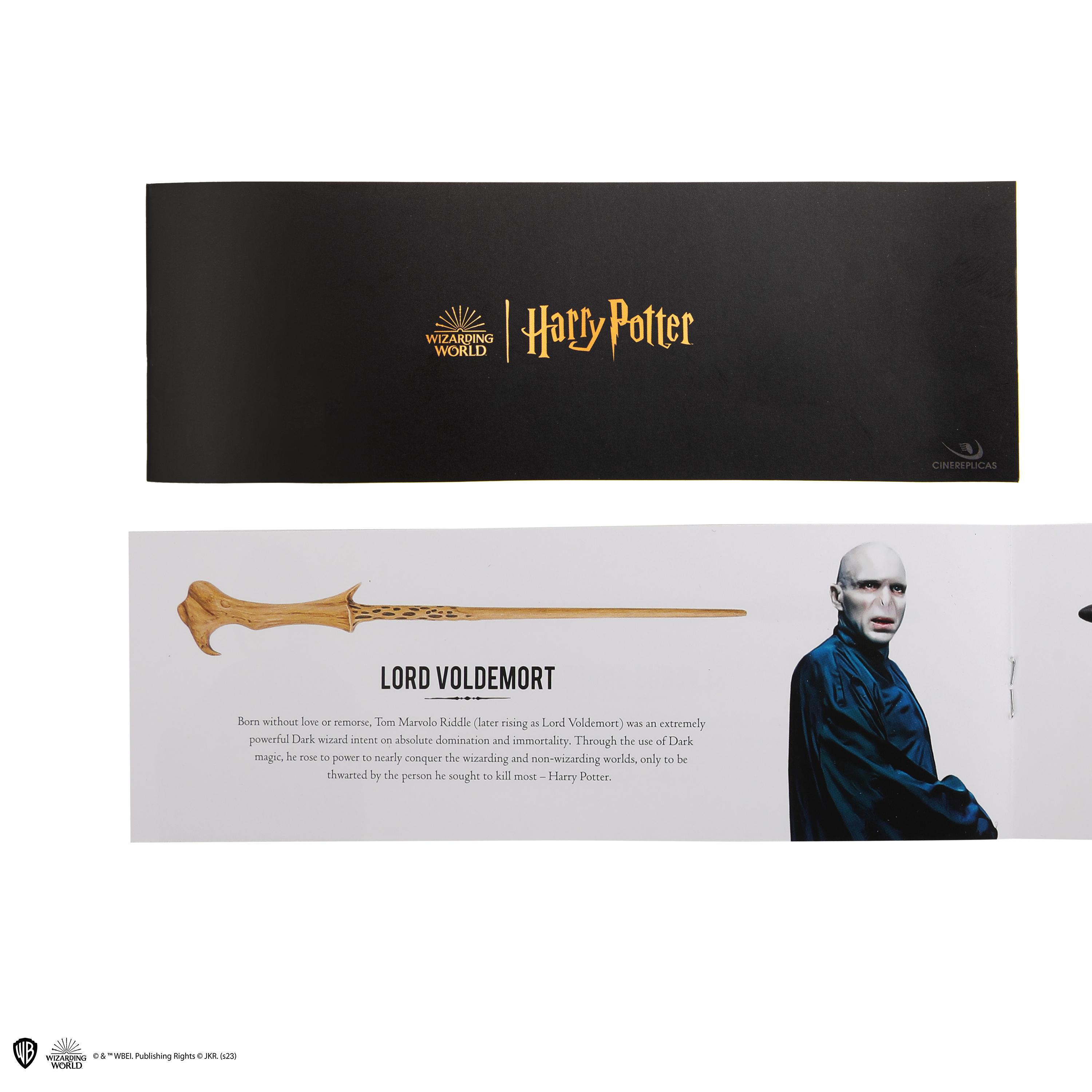 Lord Voldemort Collector Wand Asia Exclusive : Cinereplicas