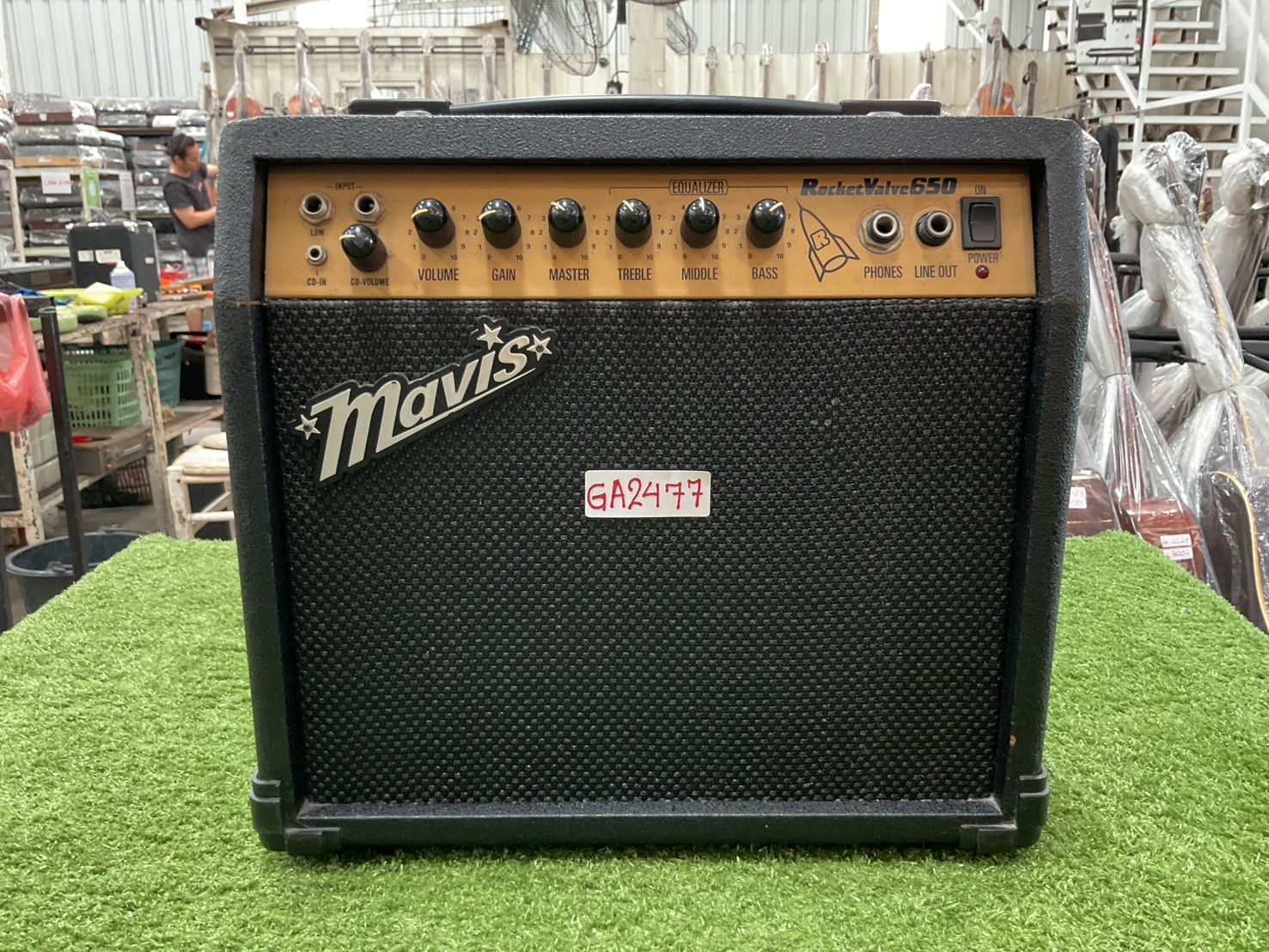 แอมป์กีต้าร์ Mavis : Rocket Valve 650