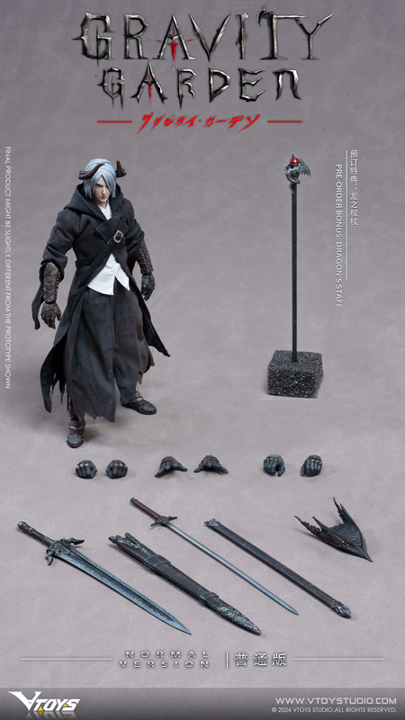 [Bonus] GRAVITY GARDEN Series HUNTER OF DRAGONFYRE 1/12 Scale Posable Figure Regular Edition(Provisional Pre-order)