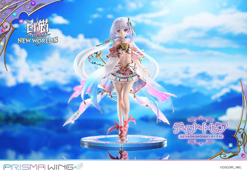 PRISMA WING Shironeko Project Tina Topia Tridollars on Neon Island 1/7 Complete Figure(Pre-order)