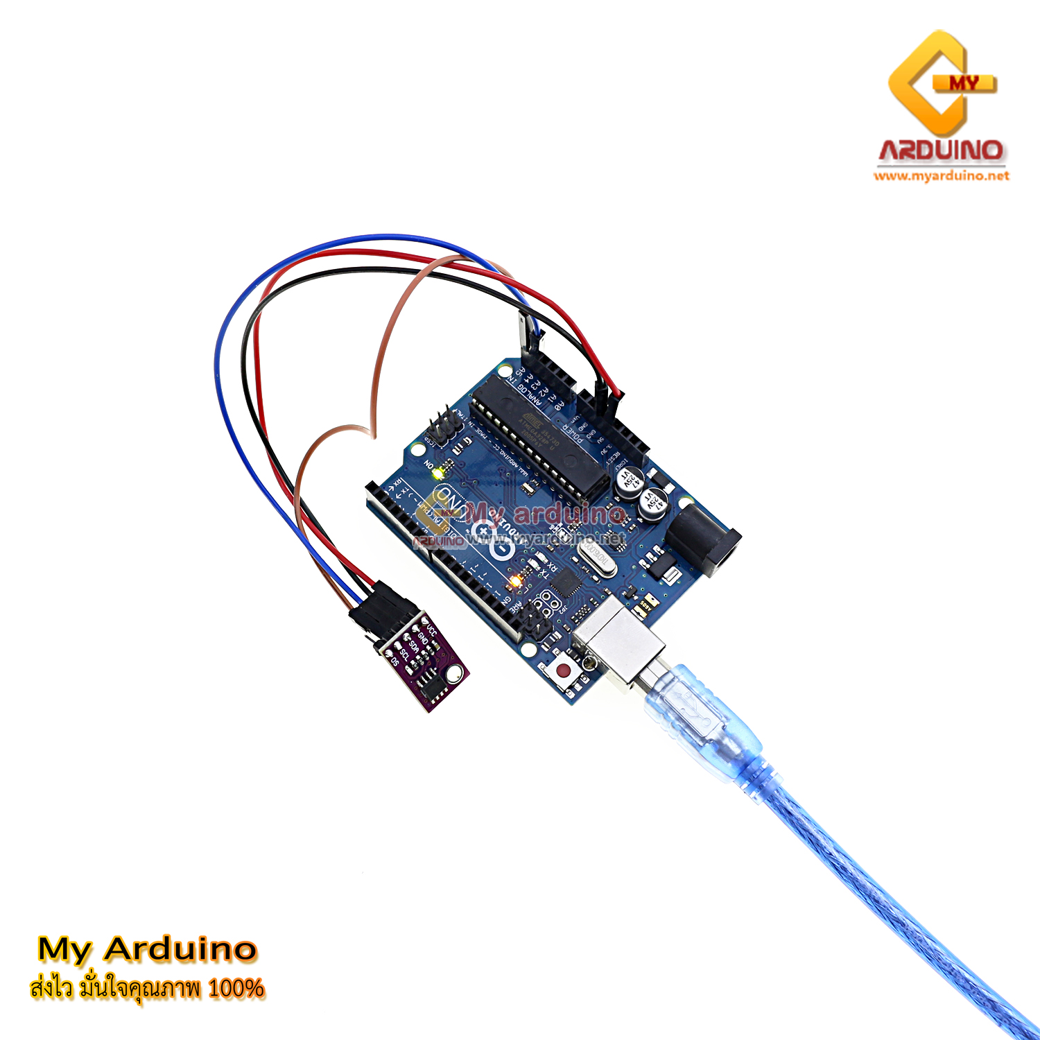 สอนใช้งาน Arduino LM75 เซ็นเซอร์วัดอุณหภูมิแบบ I2C - ขาย Arduino ...