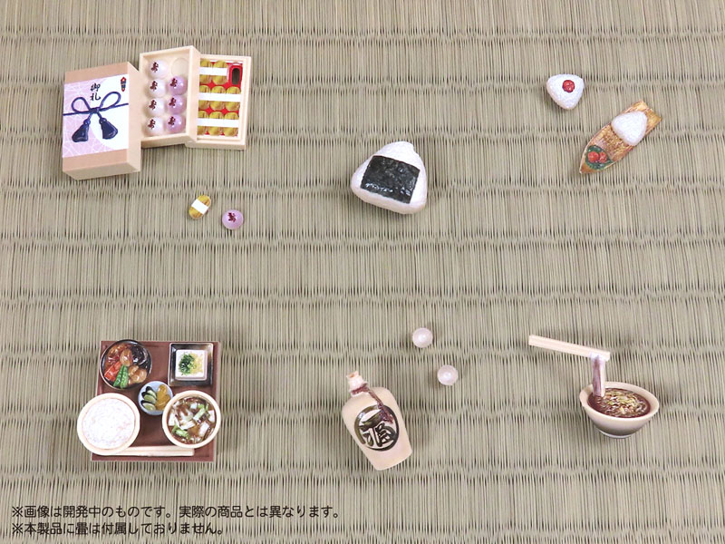 Pripra Food for Figures Vol.5 Jidaigeki Style Classical Meal 1/12 Painted Plastic Model(Pre-order)