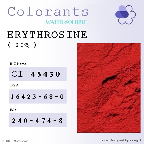 Color Pink : Erythrosine 20 % Light Pink สีชมพูสด เอริโทรซีน FD&C red 3 / CI 45430 สีชนิดผง ละลายได้ในน้ำ COA / MSDS ( SDS ) /TDS