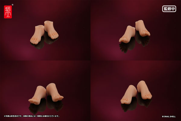 [Exclusive Sale] Aileen Sunkissed Ver. Option Foot Part Set 1/12 Complete Model Option Part(Pre-order)