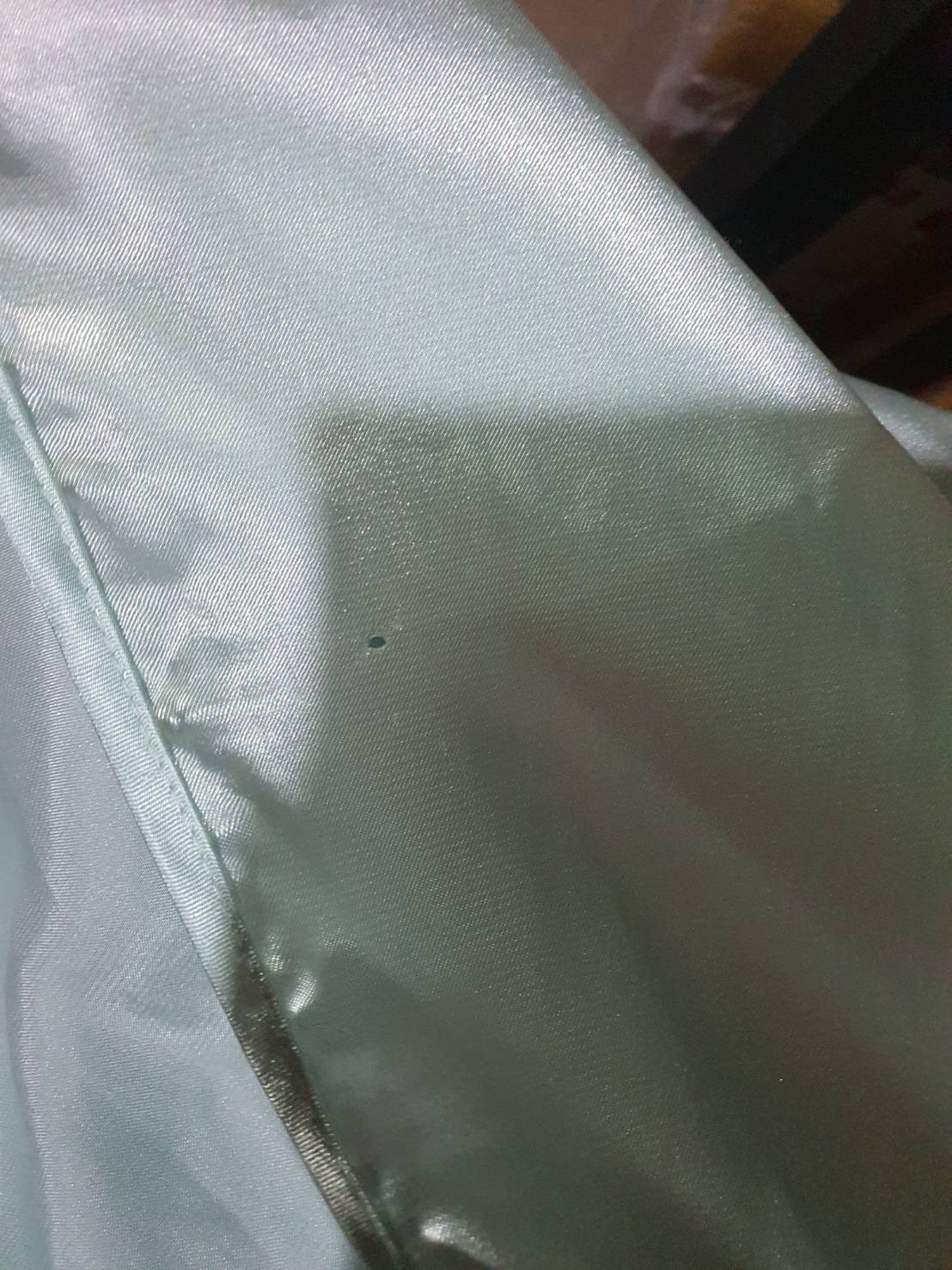 FF06651 เสื้อคลุมนอน ซาติน สีเขียวอ่อน อก free-44 นิ้ว