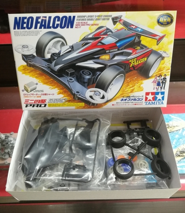 รถมินิ 4WD ทามิย่า ขนาด 1/32 Tamiya Mini 4WD TA18617 Pro Neo Falcon
