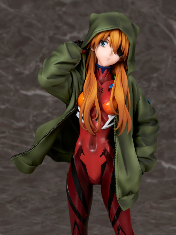 Evangelion: 3.0+1.0 Thrice Upon a Time Asuka Langley Shikinami Hoodie Ver. 1/7 Complete Figure(Pre-order)