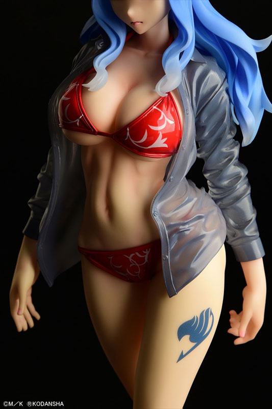 FAIRY TAIL Juvia Lockser Gravure_Style "Red Bikini!!" Sheer Wet Shirt SP 1/6 Complete Figure(Pre-order)