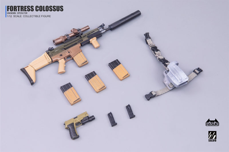 SALVO Series SA03 Cierra Phantom 1/12 Complete Model Action Figure(Pre-order)