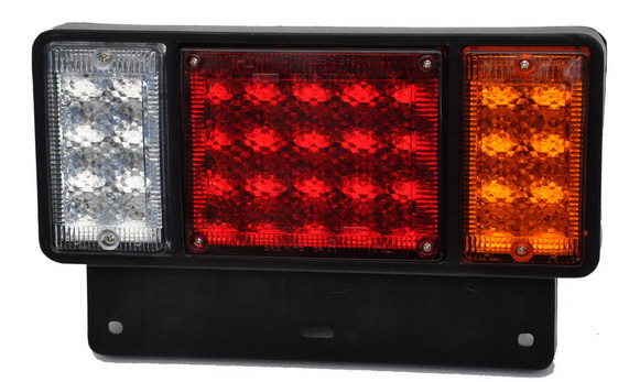 ไฟท้าย NPR LED ลายทับทิม