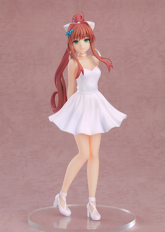 POP UP PARADE Doki Doki Literature Club! Monika White Dress ver. Complete Figure(Pre-order)