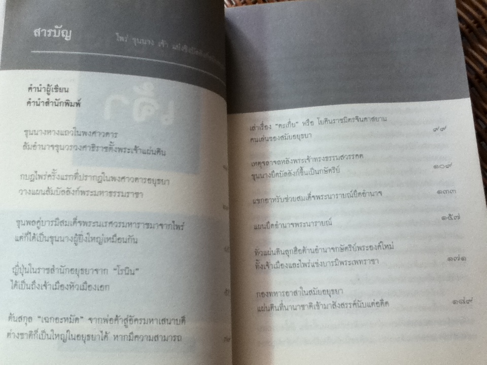 ไพร่ ขุนนาง เจ้า แย่งชิงบัลลังก์สมัยอยุธยา/ ภาสกร วงศ์ตาวัน