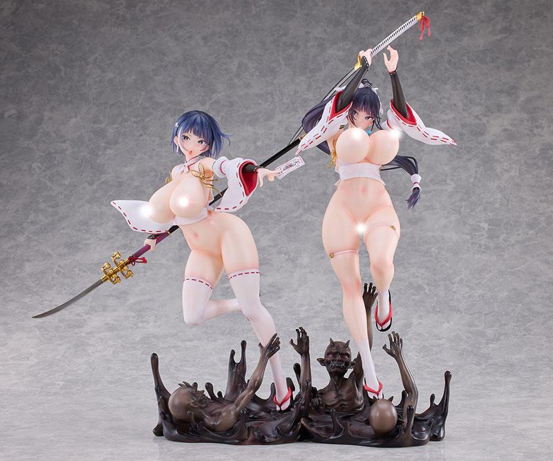 "The Battle Shrine Maidens of Humiliating Servility" Sakuya Todo & Iori Todo Set 1/6 Complete Figure(Pre-order)