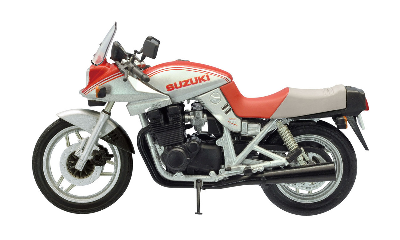โมเดลมอเตอร์ไซด์จำลอง ยี่ห้อเอฟทอย ขนาด 1/24 ชุด F-toys Vintage Bike Kit Vol.2 Suzuki GSX1100S #02