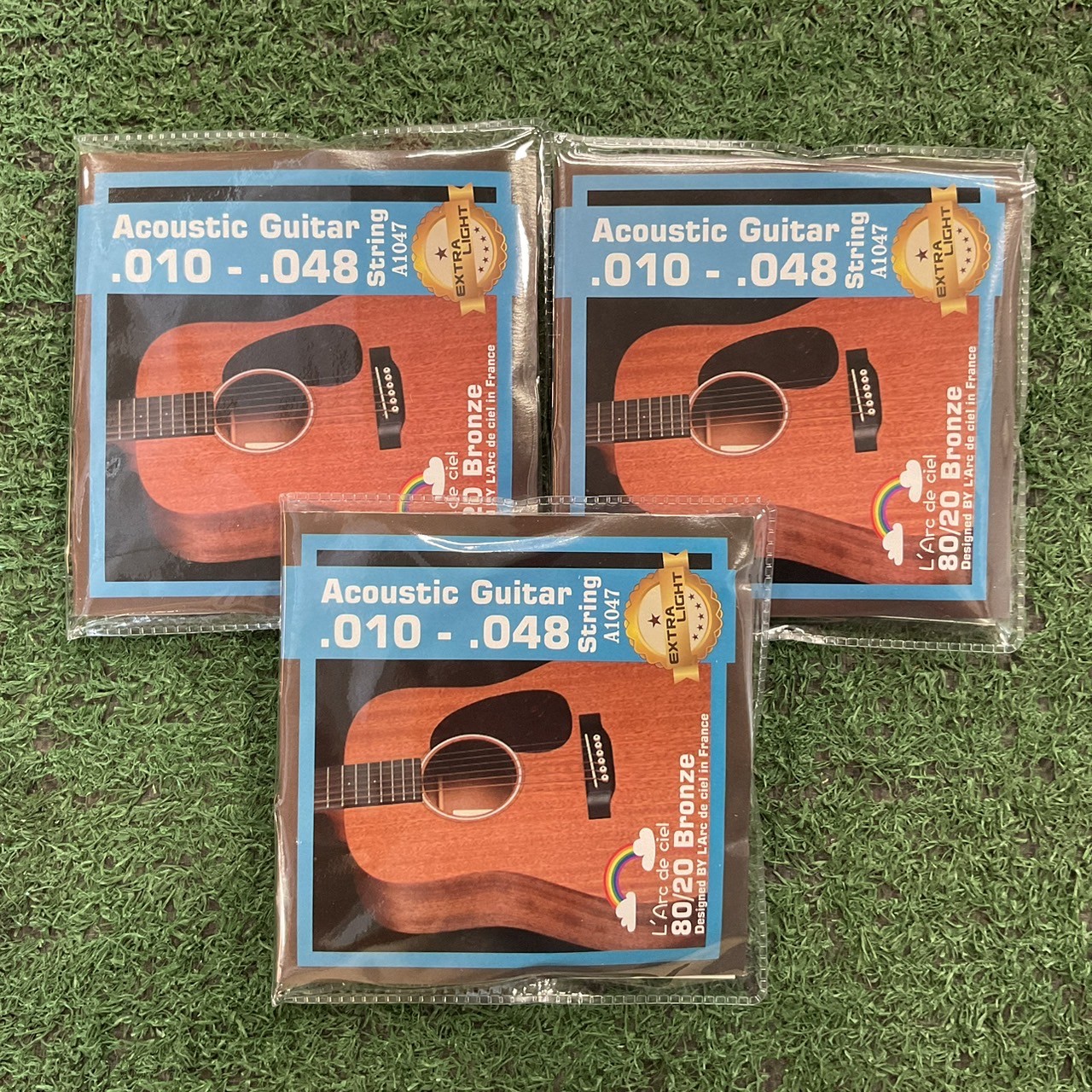 สายกีต้าร์โปร่ง (จำนวน 3 ชุด)