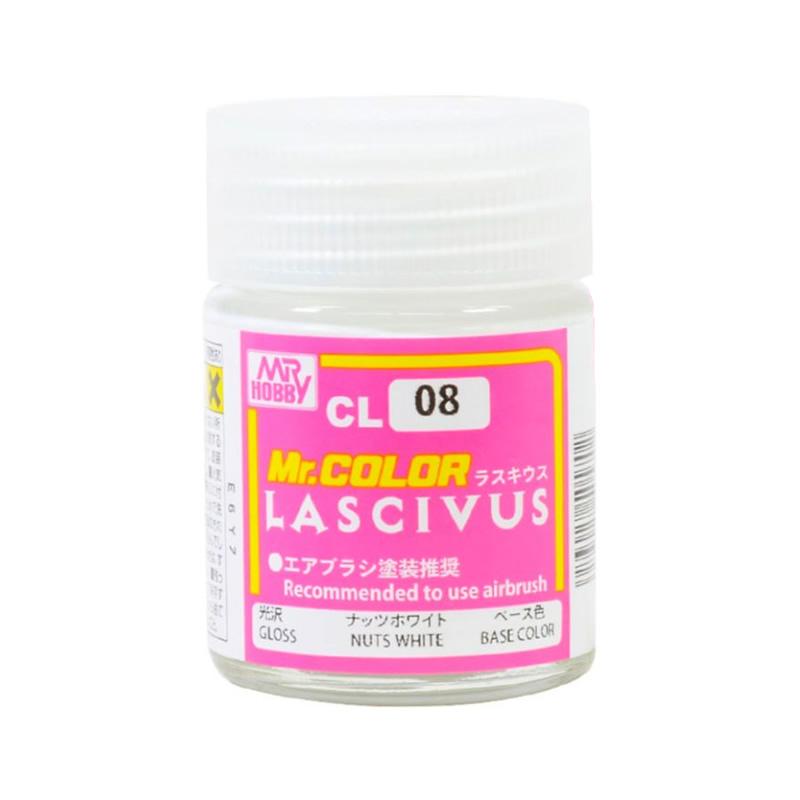 MR.COLOR CL-08 LASCIVUS NUTS WHITE 18ml.