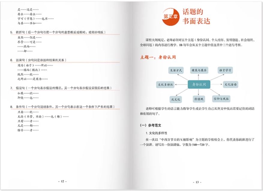 แบบเรียนการอ่านภาษาจีน Follow me through BHL 突破IB中文B高级课程难关(2018年新大纲版) Break Through the Difficulties of the IB Chinese B Advanced Course (2018 New Outline Version)