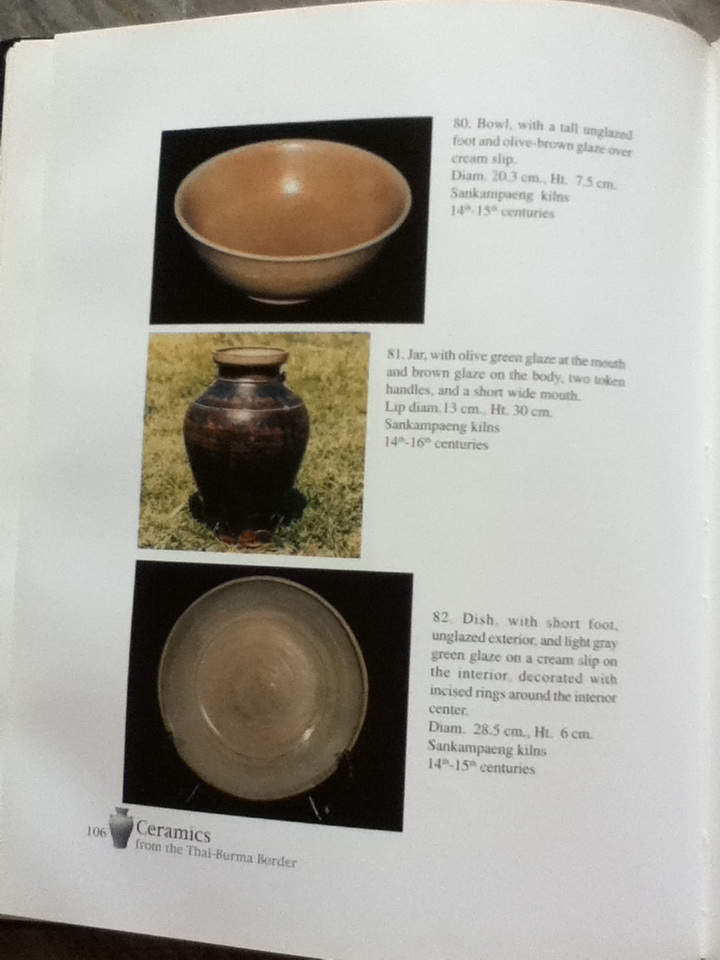 Ceramics from the Thai-Burma Border