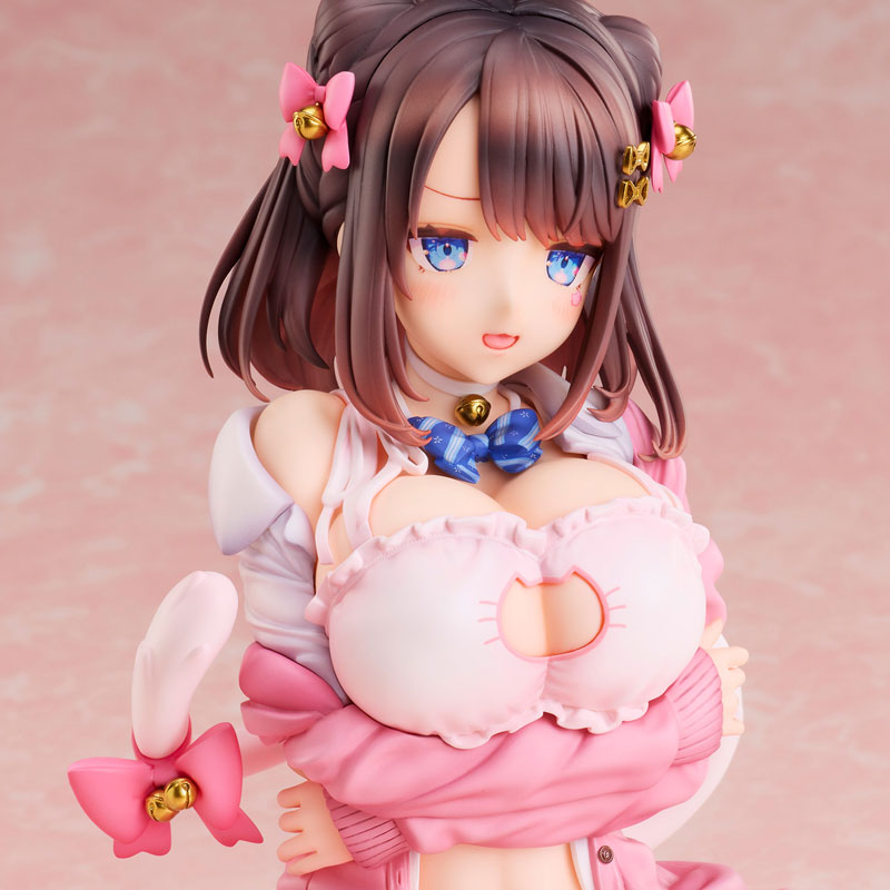 Katto Illustration "Ribbon Hairpin-chan (Nekorindou Illustration) " Complete Figure(Pre-order)