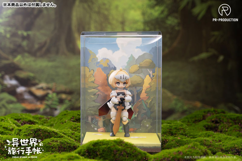 Isekai Ryoko no Techo 01 New Warrior Lennie Brown Plastic Kit(Pre-order)