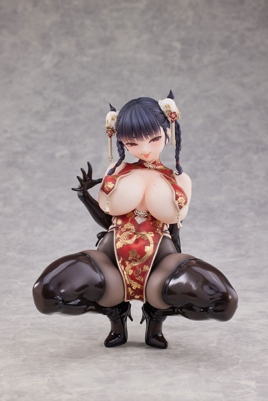 Dragon Chinese Dress Sugata no Ane no Tomodachi Illustrated by Daiki Kase 1/6 Complete Figure(Pre-order)
