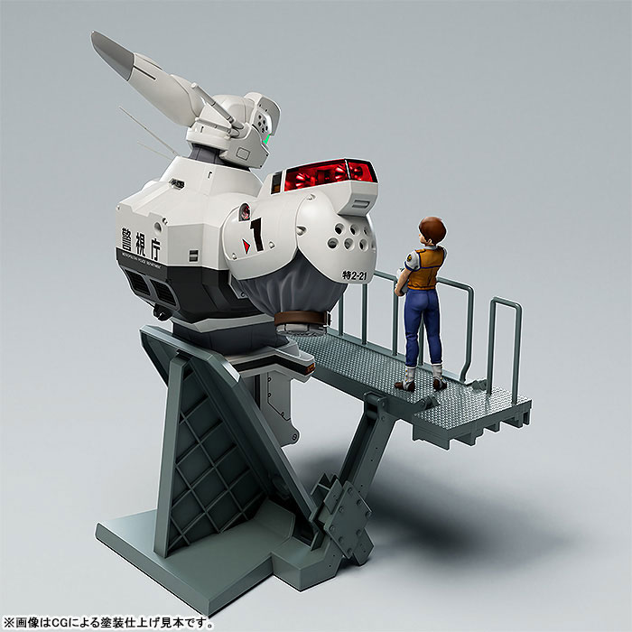 PLAMAX MF-75 minimum factory Fighter Nose Collection Patlabor Noa Izumi with Alphonse 1/20(Pre-order)