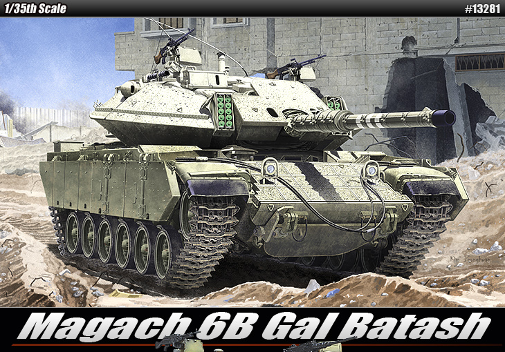 โมเดลรถถัง Academy ขนาด 1/35 AC13281 Magach 6B Gal Batash