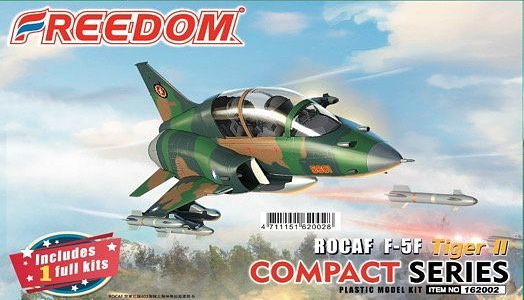 (Preorder) Freedom Model Kit Eggs Plane FDM162002 ROCAF F5F (Compact Series) โมเดลเครื่องบินไข่