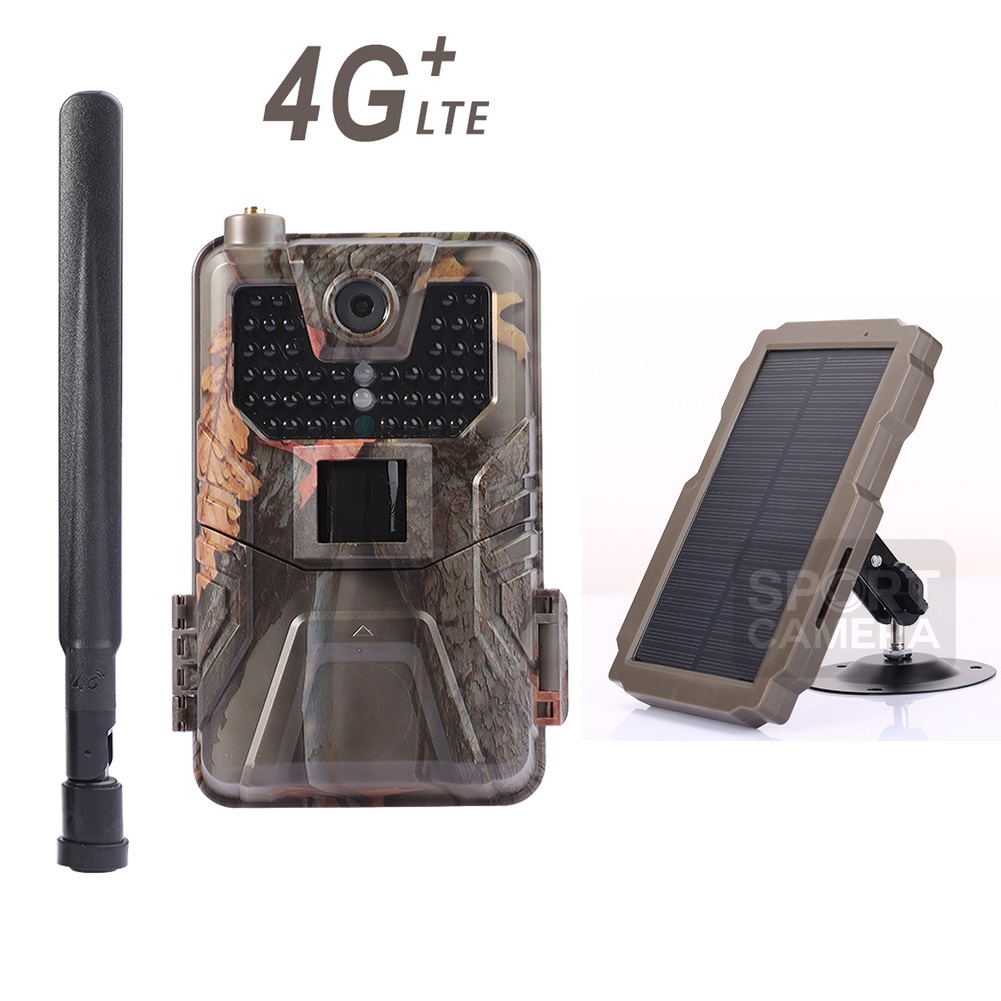 แผงจ่ายไฟโซล่าเซลล์ สำหรับกล้องวงจรปิด กล้องดักถ่าย Sport Camera