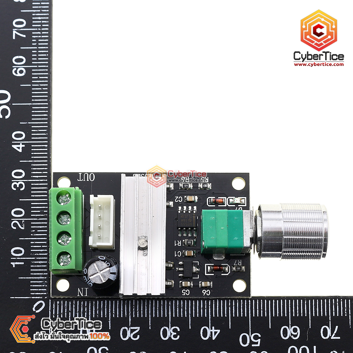 โมดูลควบคุมความเร็วมอเตอร์ Motor Speed Control PWM 6-28v 3a - ขาย ...