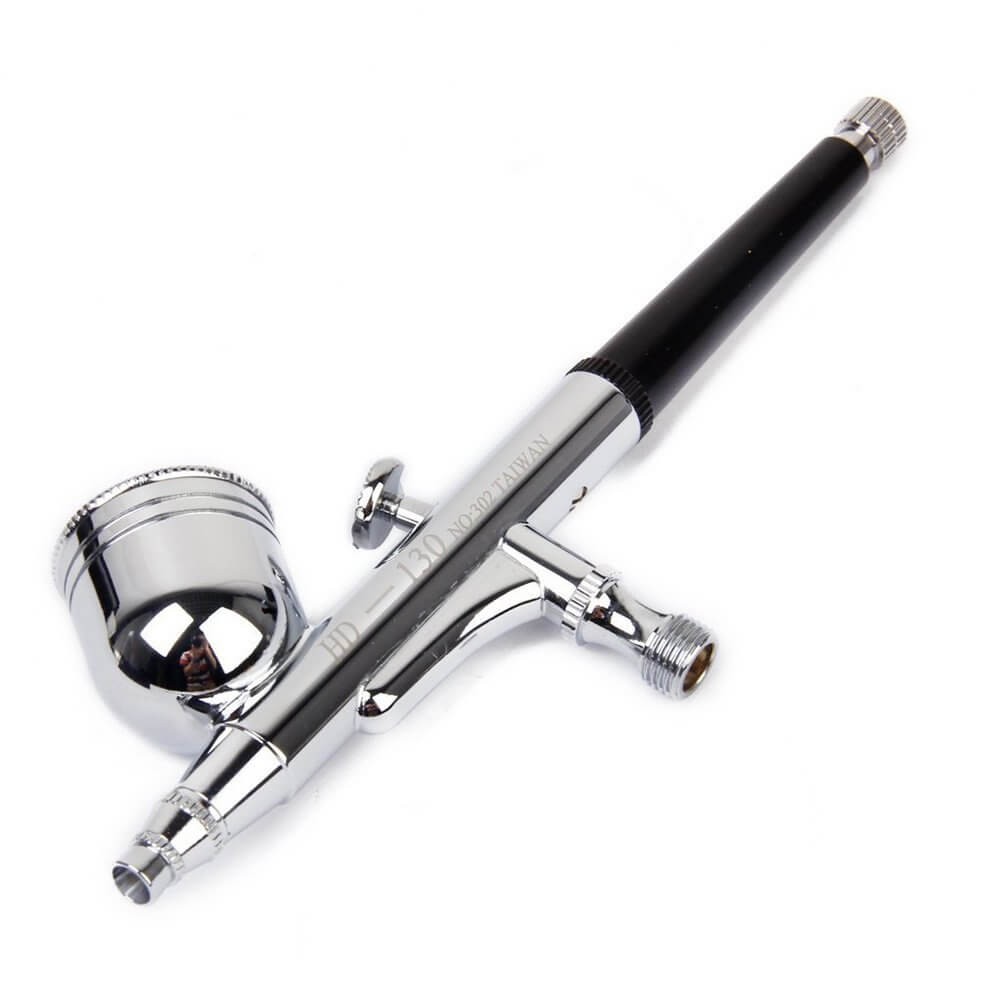 Airbrush HD-130 แอร์บรัช ปากกาพ่นสี อเนกประสงค์รุ่นประหยัด แบบถ้วยบน