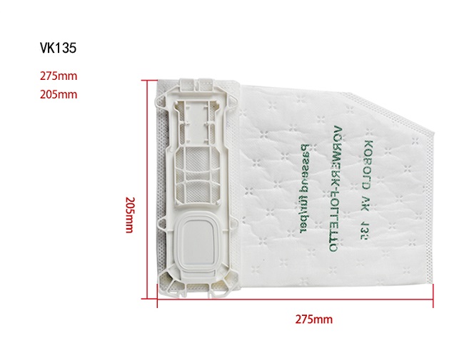 DB0059 ถุงเก็บฝุ่น vorwerk ( 6 ใบ / แพค )