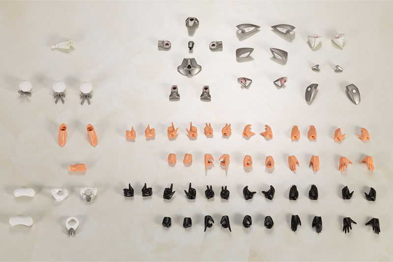 Frame Arms Girl Laetitia Silver Ver. Plastic Model(Pre-order)