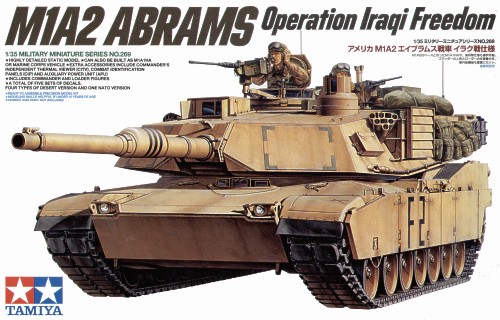 โมเดลรถถังทามิย่า ขนาด 1/35 Tamiya TA35269 M1A2 Abrams Operation Iraqi Free-dom