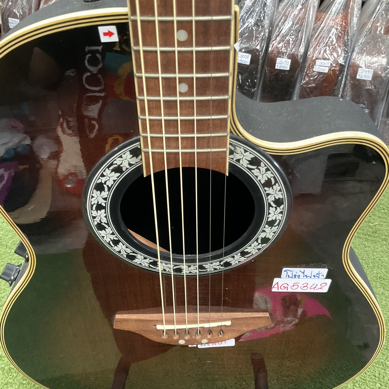 กีต้าร์โปร่งไฟฟ้า K-Garage : EA-400