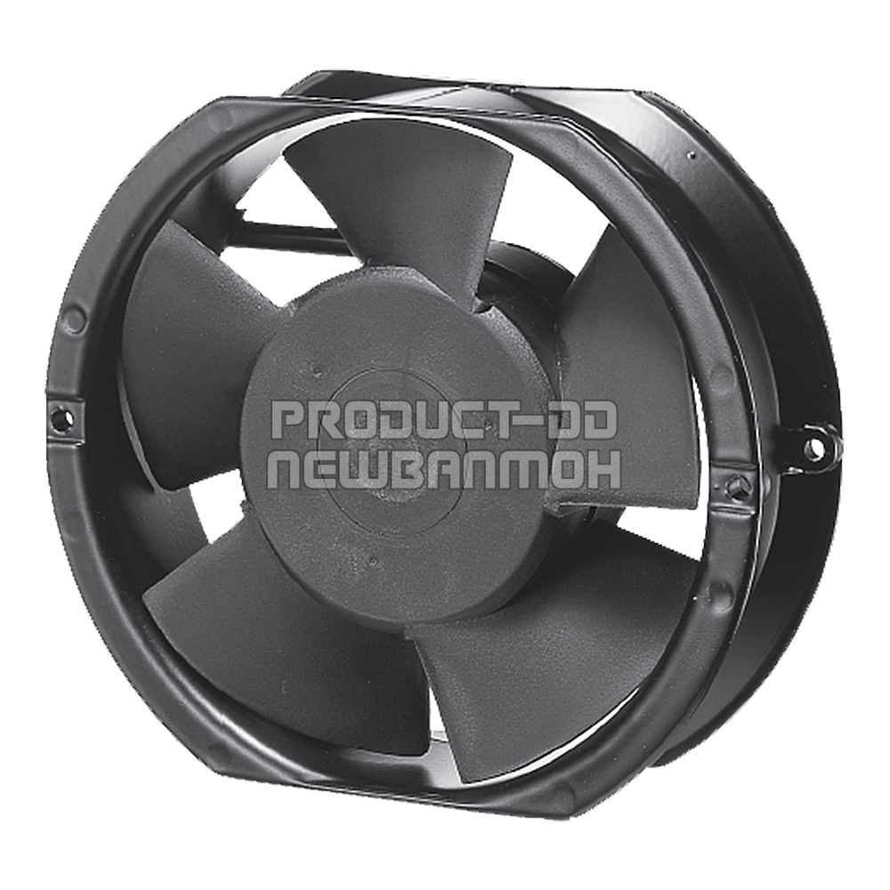 พัดลมระบายความร้อนหัวตัด AC 220V 17250HBL ป้ายเขียว บอลแบริ่ง Ball Bearing ขนาด 6 นิ้ว (17x15x5 ซม.)