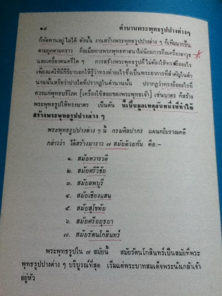 ตำนานพระพุทธรูปปางต่างๆ/ พระธรรมโกศาจารย์ อนุจารีเถระ