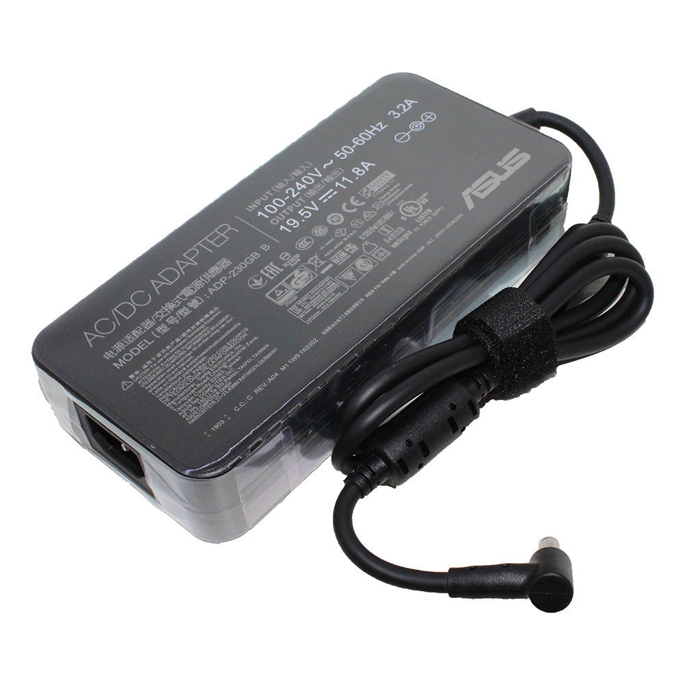 Adapter Asus 19.5V/11.8A หัวเข็ม (6.0*3.7mm) ของแท้
