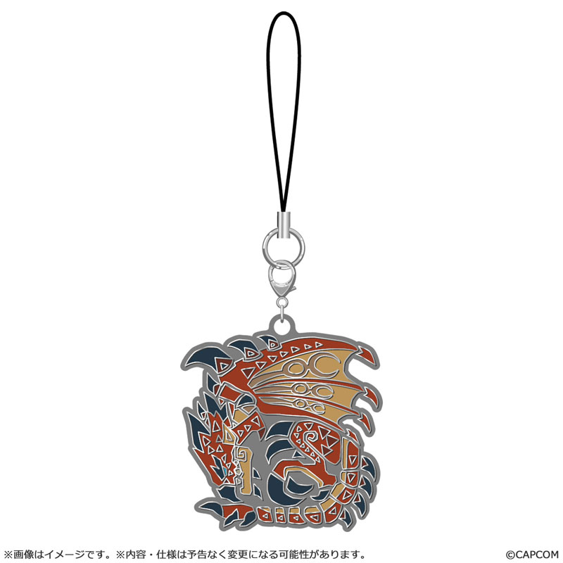 Monster Hunter Wilds Monster Icon Metal Keychain 10Pack BOX(Pre-order)