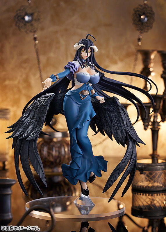POP UP PARADE SP Overlord Albedo Jet Black Dress Ver. Complete Figure(Pre-order)