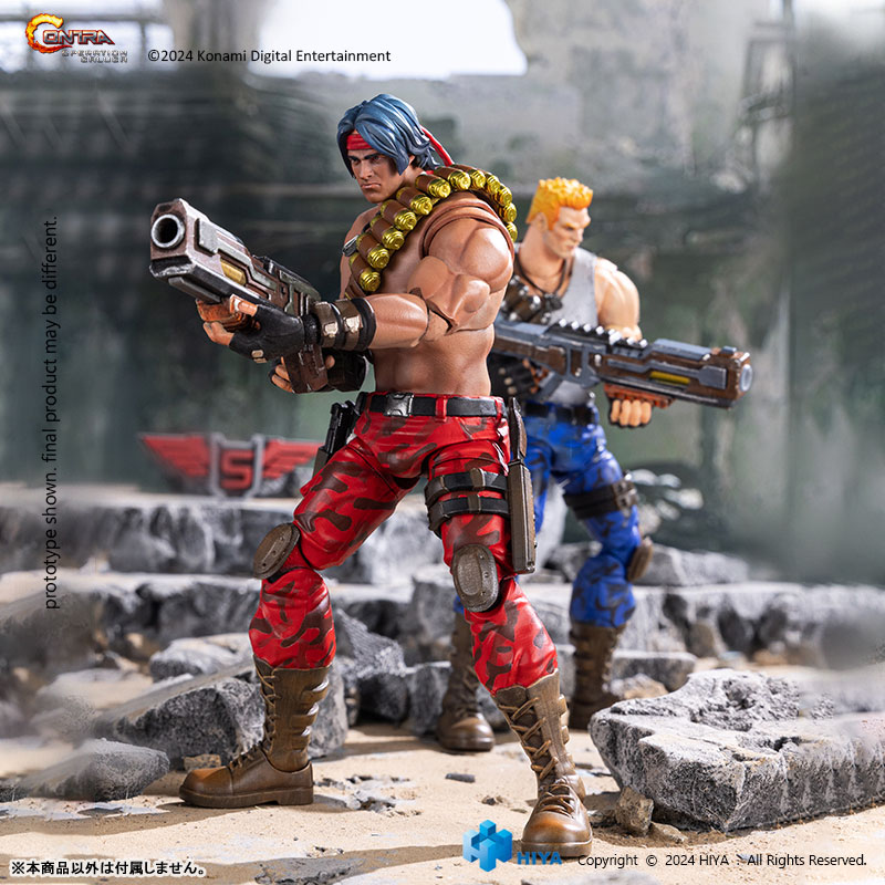 Contra: Operation Galuga 1/12 Exquisite Basic Action Figure Lance Bean(Provisional Pre-order)