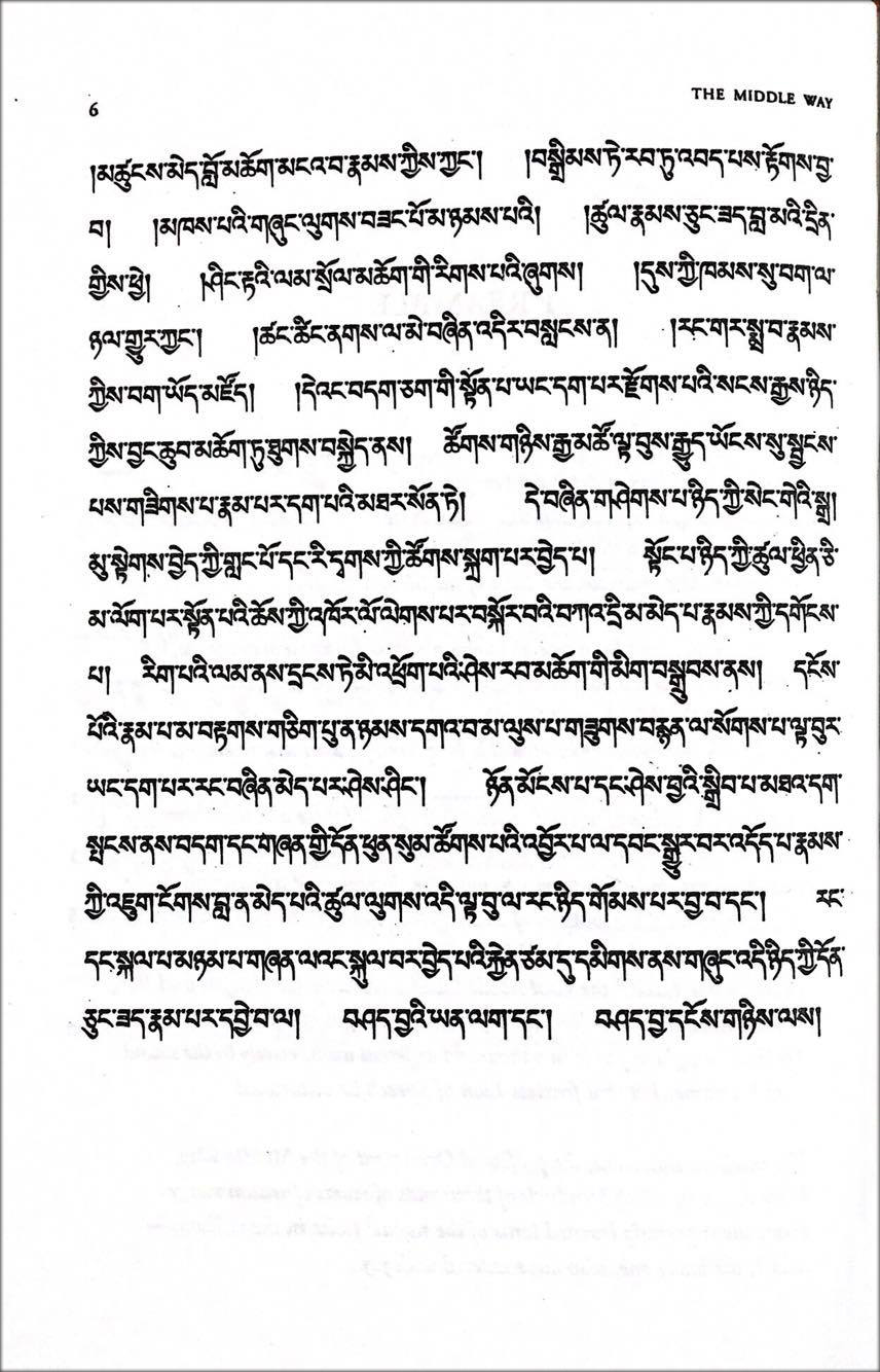 ทางสายกลาง (The Middle Way)